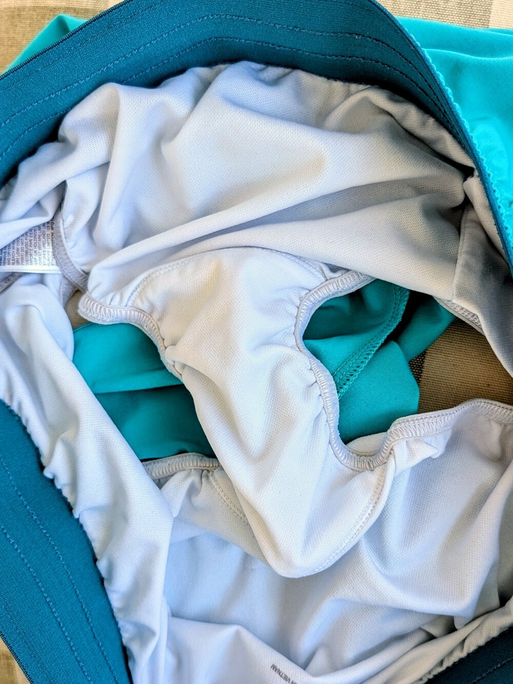 GAP Teal Athletic/Running/Training Shorts for Women, M - Picture 5 of 5